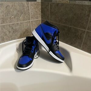 Royal blue and black Jordan 1 Retro